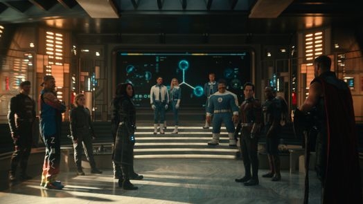Film backdrop for Avengers: Doomsday