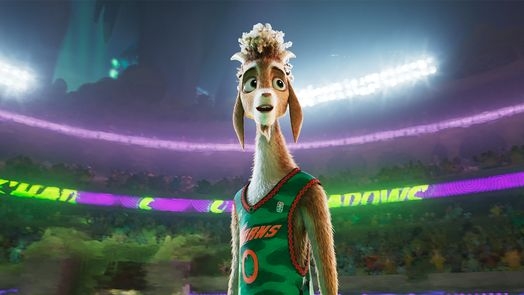 Film backdrop for GOAT