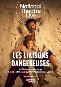 Theatrical poster for NT Live: Les Liaisons Dangereuses